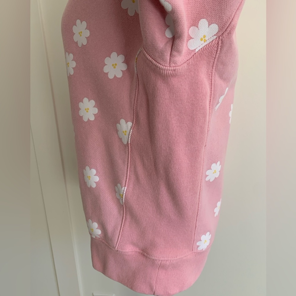 Champion Pink Sweatshirt with White Floral Pattern - Picture 5 of 5